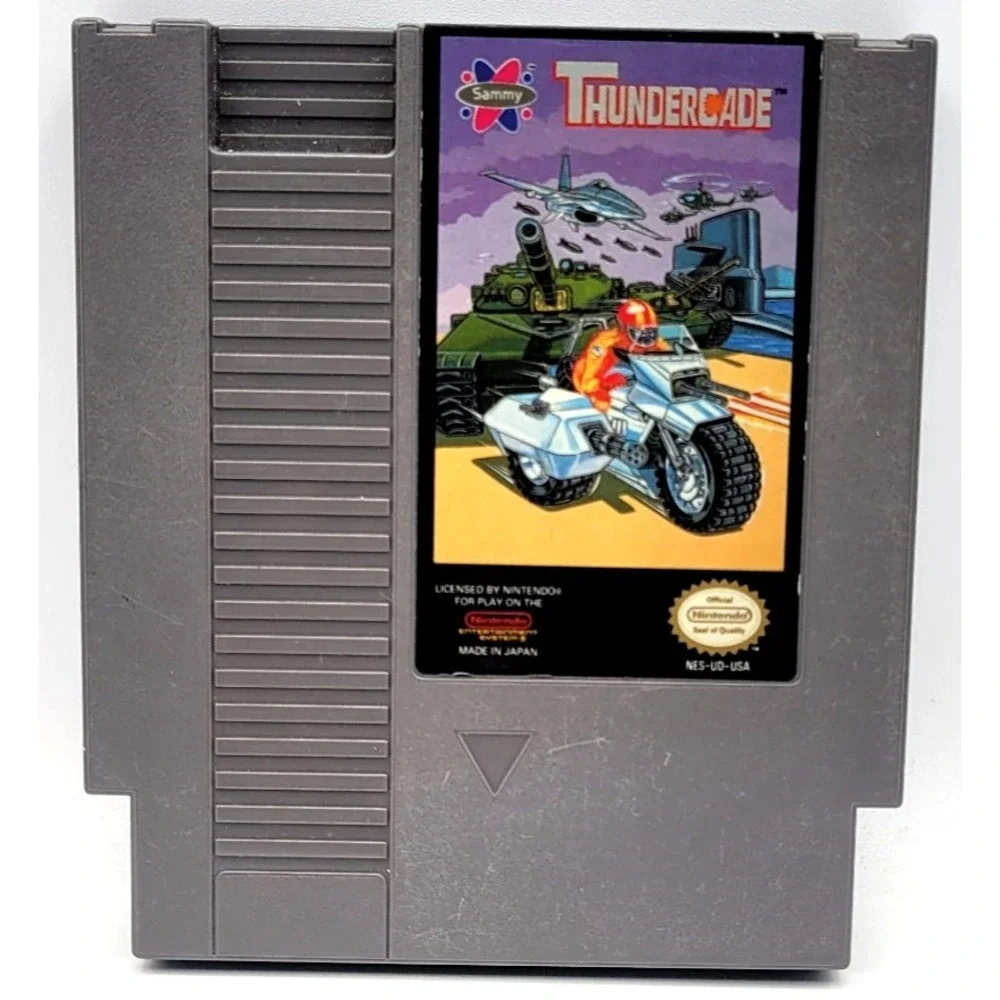 Thundercade (Nintendo Entertainment System NES, 1989) Authentic Cart Only